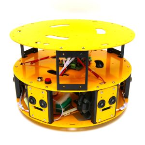 Robot Móvil Omnidireccional 3WD compatible con Arduino - 10006