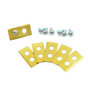 Cuchillas Worx Landroid| Pack 9 UDS - Titanio 0,75mm