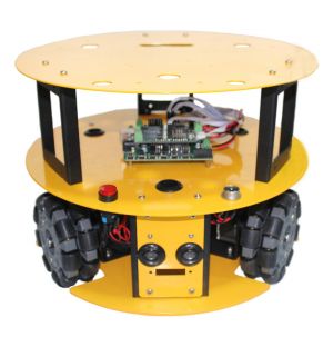 Robot Móvil Compacto Omni-Direccional 3WD Compatible con Arduino - 10013