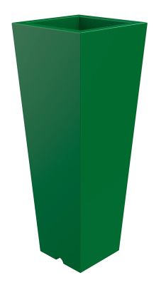 Jarrón Quadro 34x86 cm - Verde - Arkema Design