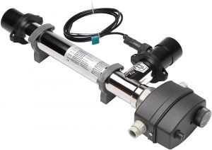 Dapra D-EWT-EV3 Piscina Intercambiador de calor eléctrico Evo 3 kW 230/400V Acero Inoxidable V4A