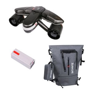 Pack Sublue Navbow+ Gris + Mochila + Batería - patinete submarino