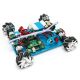 Kit de Robot Arduino con Rueda Mecanum 4WD de 60 mm - 10021