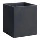 Cubo de diseño Iris 50x50 cm - Antracita - Arkema Design