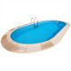 Piscina Ibiza 700x350x150cm - Ovalada enterrada